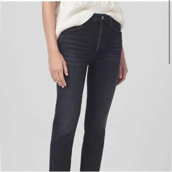 [NWT] Citizens of Humanity Jolene Hi-Rise Vintage Stormy Denim Jeans - Sz 24 - Picture 2 of 7